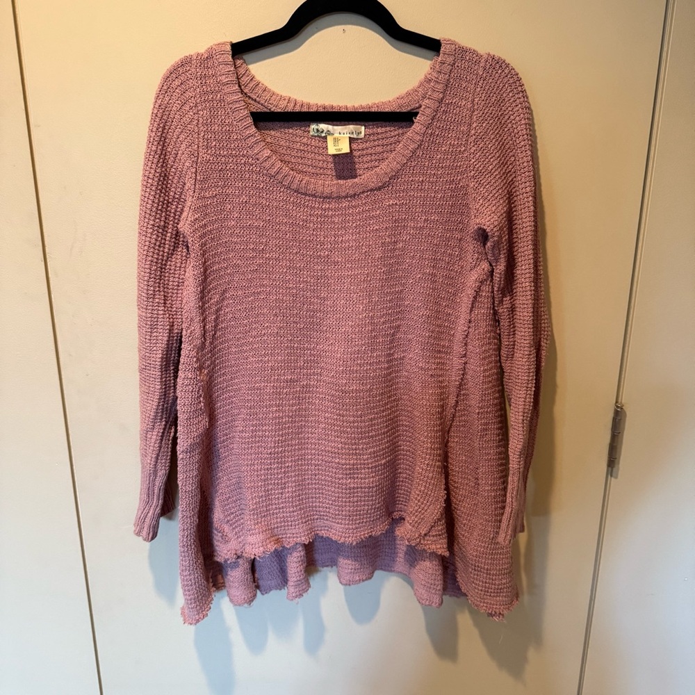 Pink Knit Sweater